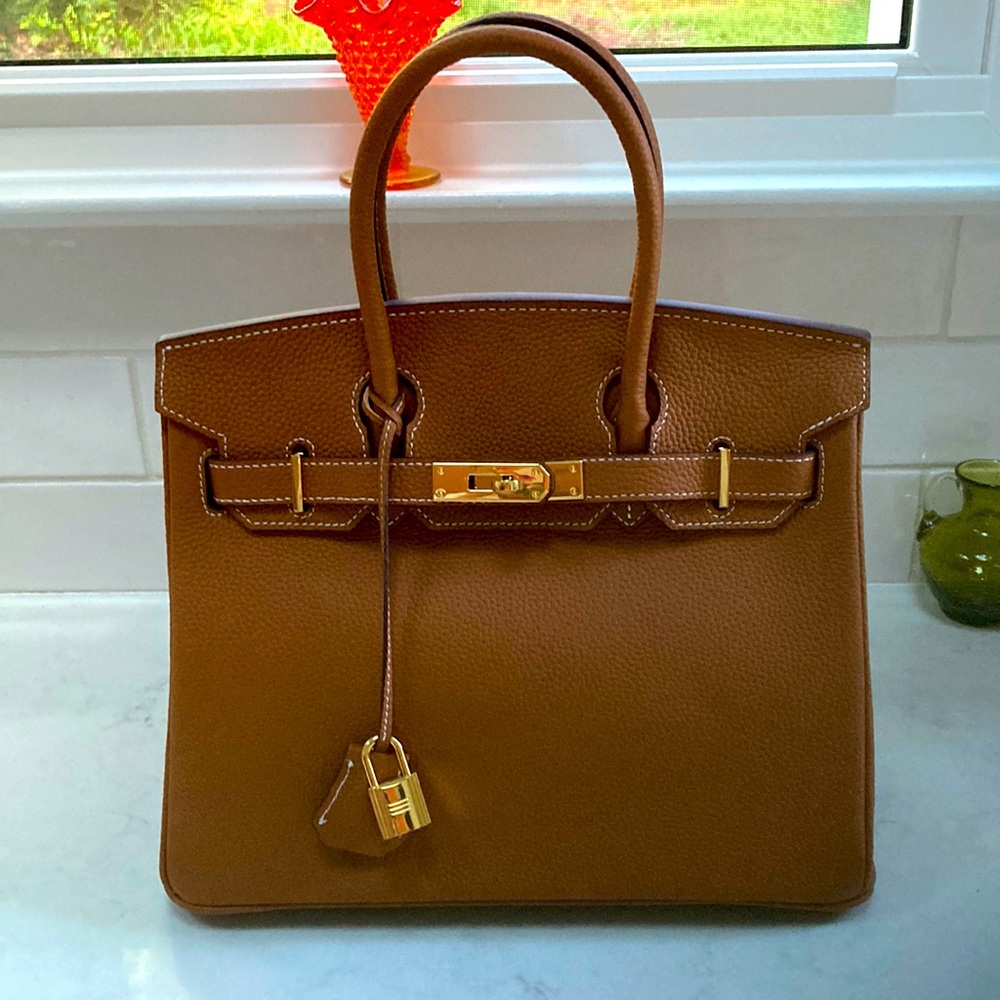 Elegant Brown Satchel